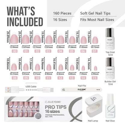 Nude Cat Eye | French Tip | Short Almond | ProTips