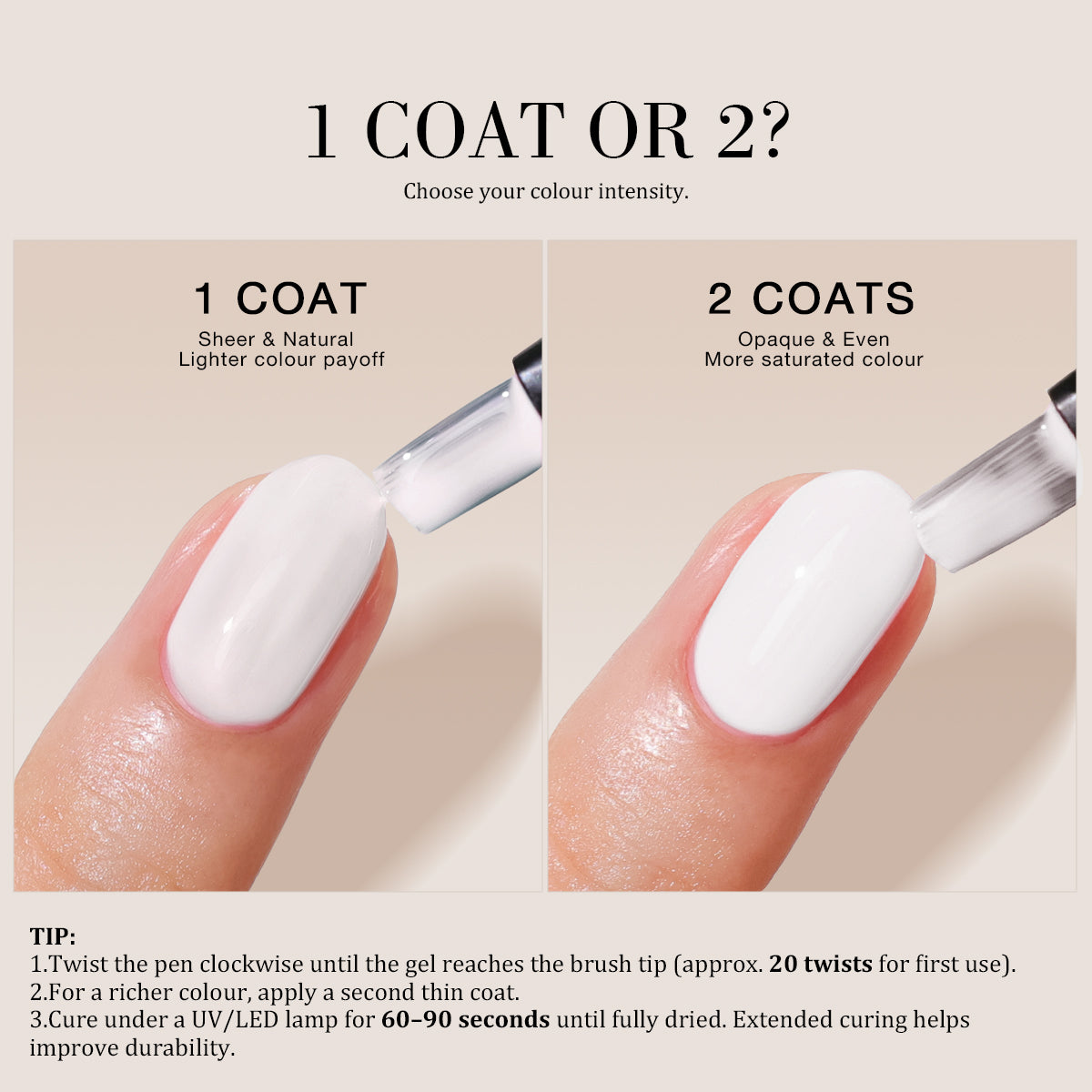 Pure Blanc | Pocket Salon™ One Step Gel Pen