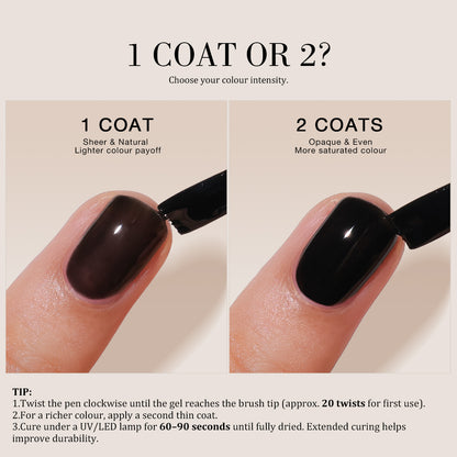 Noir | Pocket Salon™ One Step Gel Pen
