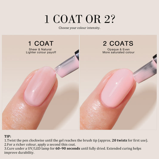 Rosé Milk | Pocket Salon™ One Step Gel Pen