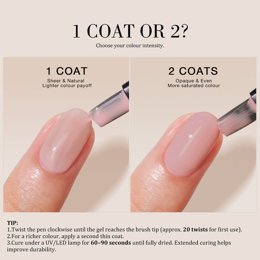 Cashmere | Pocket Salon™ One Step Gel Pen
