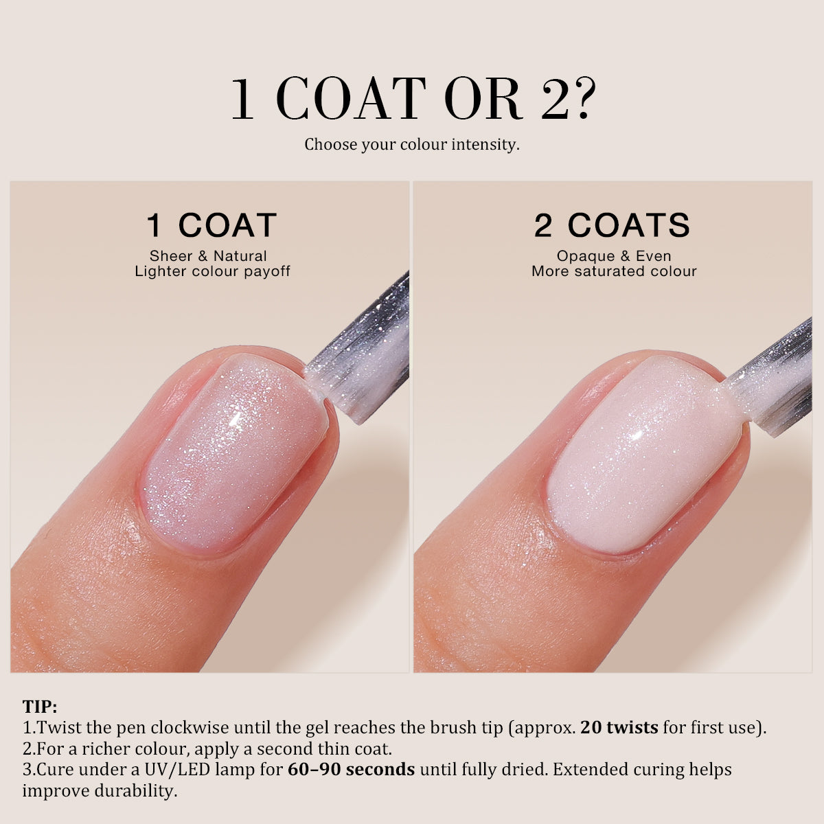 Champagne Glow | Pocket Salon™ One Step Gel Pen