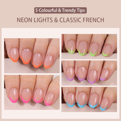 Rainbow Tips | Short Oval | ProTips