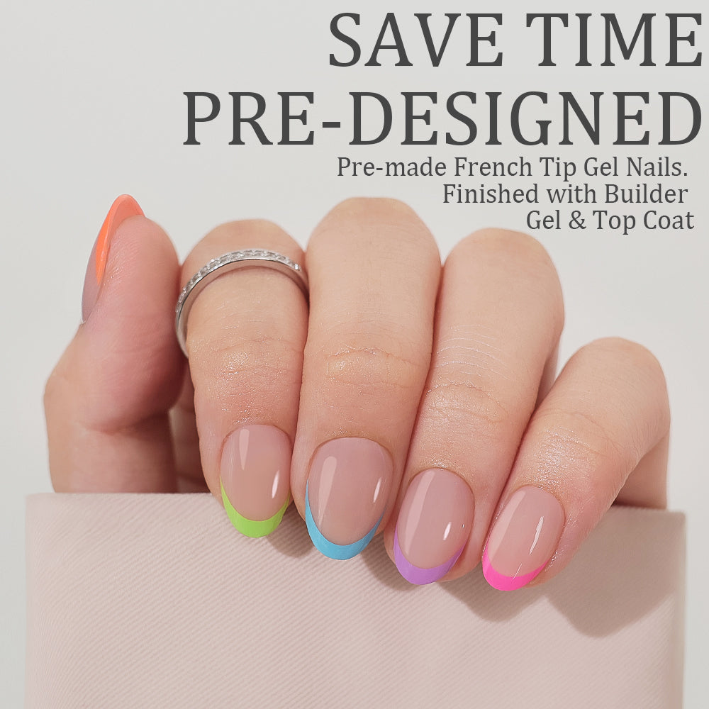 Rainbow Tips | Short Oval | ProTips