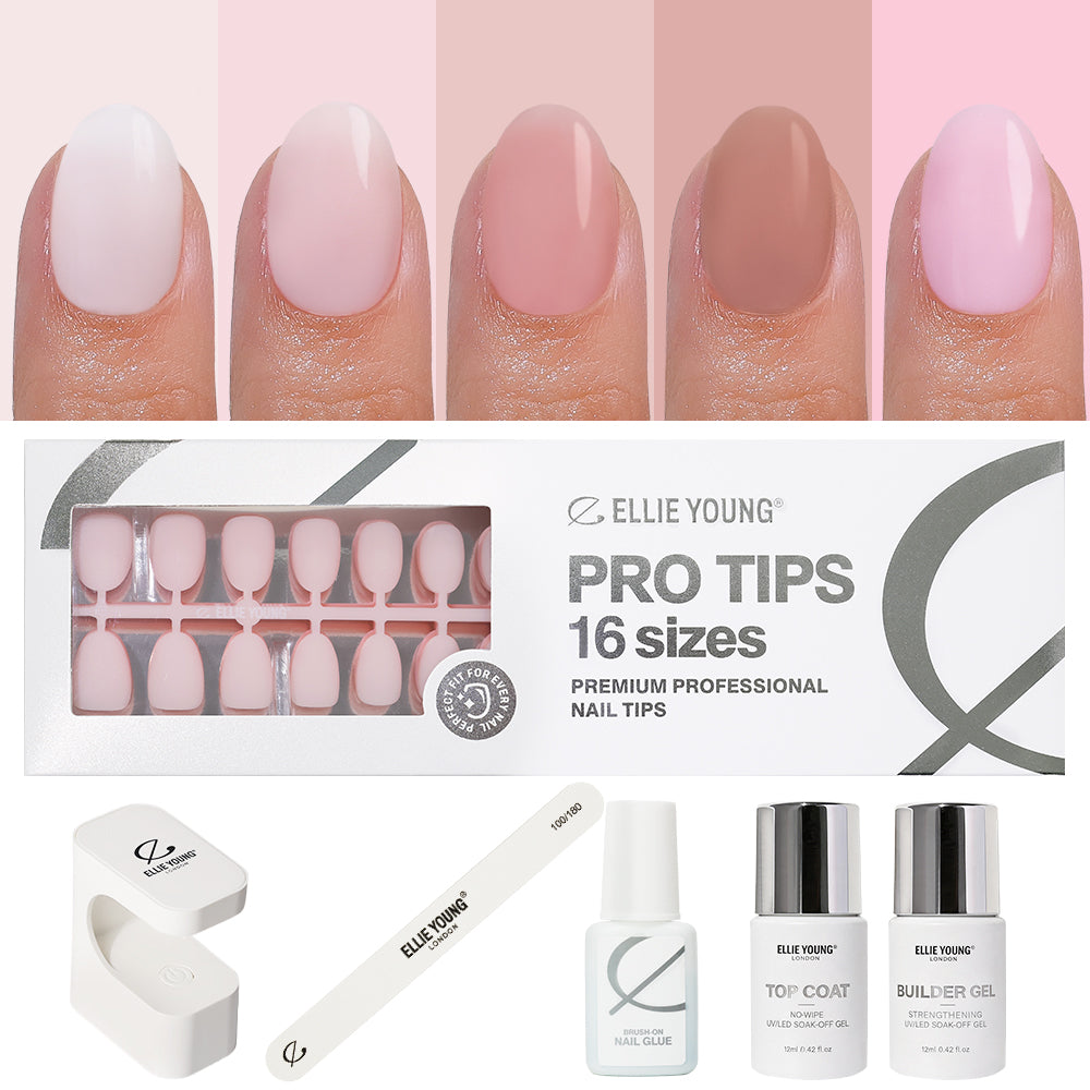 Solid Mix Nail Kit | Short Oval | ProTips