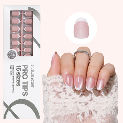 Milky Pearl French Cat Eye | Short Oval | ProTips