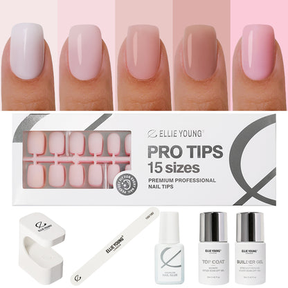 Solid Mix Nail Kit | Short Square | ProTips