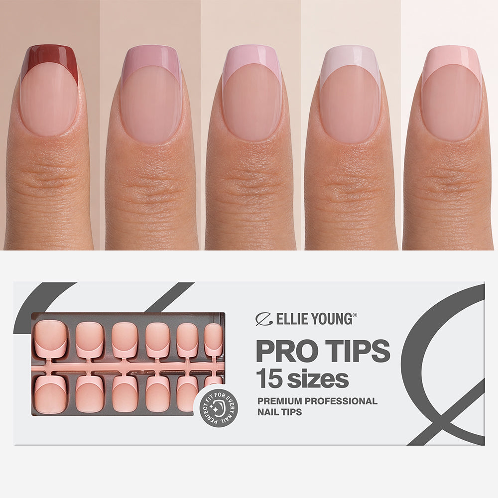 Mocha Nude French Tips | Short Square | ProTips