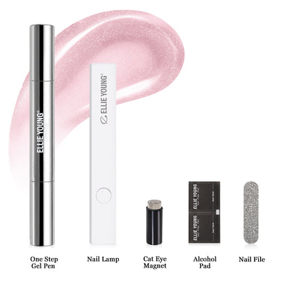 Pink Stardust | Cat-eye | Pocket Salon™ One Step Gel Pen
