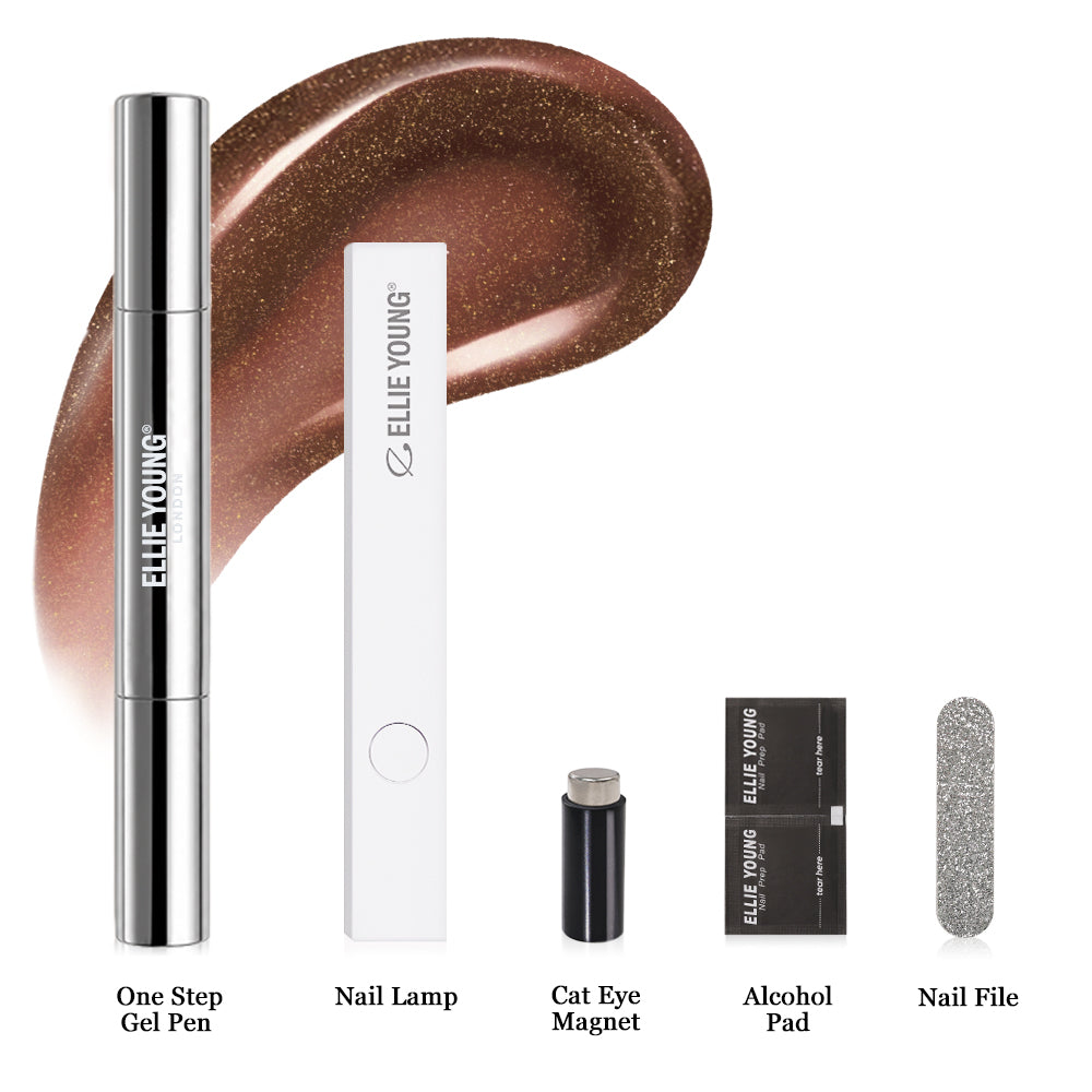 Bronze Ember | Cat-eye | Pocket Salon™ One Step Gel Pen