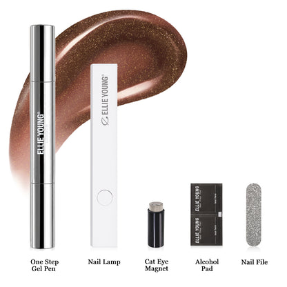 Bronze Ember | Cat-eye | Pocket Salon™ One Step Gel Pen