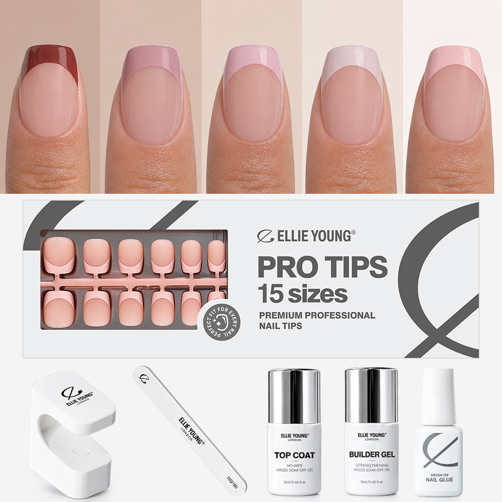 Mocha Nude French Tips | Short Square | ProTips