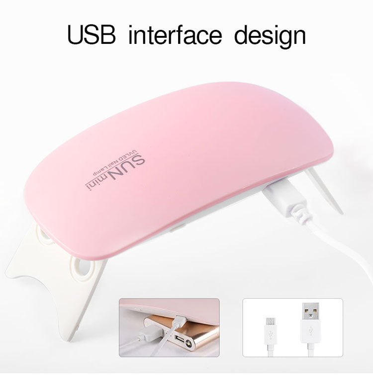 Mini Portable UV/LED Nail Dryer Curing Lamp