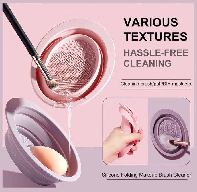 Foldable Makeup Brush Cleaner