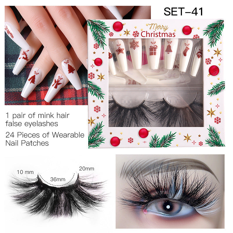 2023 CHRISTMAS GIFT SET {eyelash+nails}