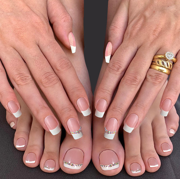 French Tip | Feet and Hands Nail Set